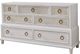 American WoodCrafters Switchgrass 3-Piece White Queen Panel Bedroom Set-3