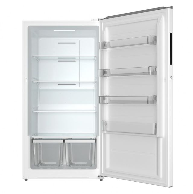 Midea 33" 17 Cu. Ft. White Garage Ready Convertible Upright Freezer-1