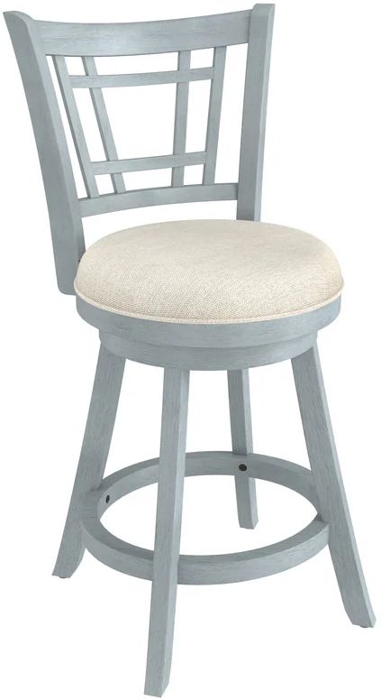 HH2 Home Glenway Brushed Gray Counter Height Stool-0
