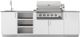 Urban Bonfire® Meadow 36 111" Chantilly Outdoor Kitchen-0