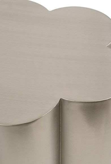 Meridian Furniture Lucky Brushed Silver Coffee Table-3