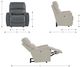 La-Z-Boy® Apollo Smoke Power Wall Recliner with Headrest and Lumbar-2