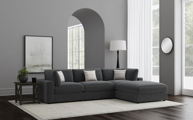 Coaster® Serene 4-Piece Charcoal Sectional-1