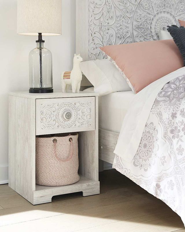 Signature Design by Ashley® Paxberry Whitewash Nightstand-3