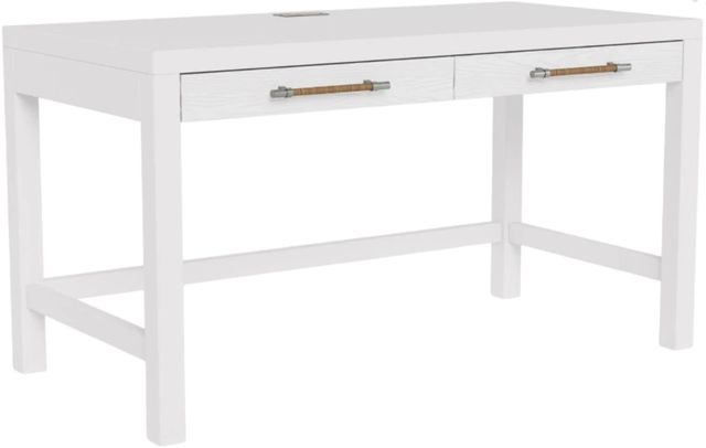 Riverside Furniture Rosalie White Caps Writing Desk-0
