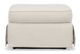 Chairs of America Tradewinds Ivory Gliding Ottoman-1