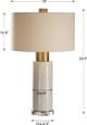 Uttermost® Vaeshon Bleached Wash Table Lamp-2