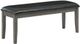 Mazin Furniture Nashua Gray Dining Bench-0
