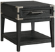 Intercon Laguna Weathered Steel End Table-0