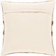 Surya Lachlan Burnt Orange 18"x18" Pillow Shell with Down Insert-1