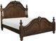 Mazin Furniture Mont Belvieu Dark Cherry Eastern King Bed-1