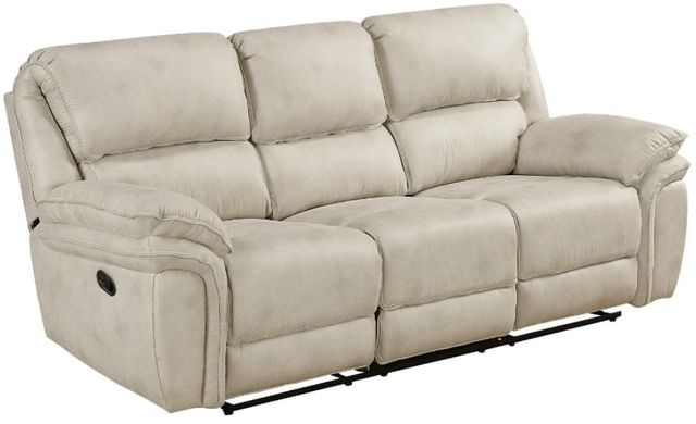 Homelegance® Proctor Sand Manual Double Reclining Sofa-0