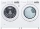 LG 3400 Series White Front Load Washer & Gas Dryer Package-0