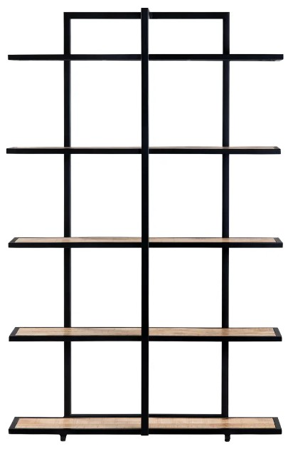 Crestview Collection Johnston Etagere Bookcase
