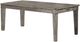 Bernards Hartford Weathered Gray Leg Dining Table With Drawers-0