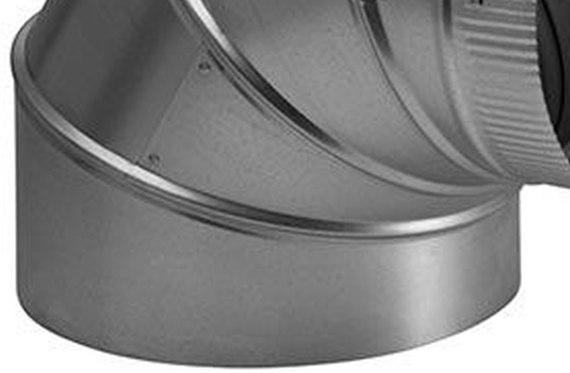 Broan® 10" Round Elbow Duct-2