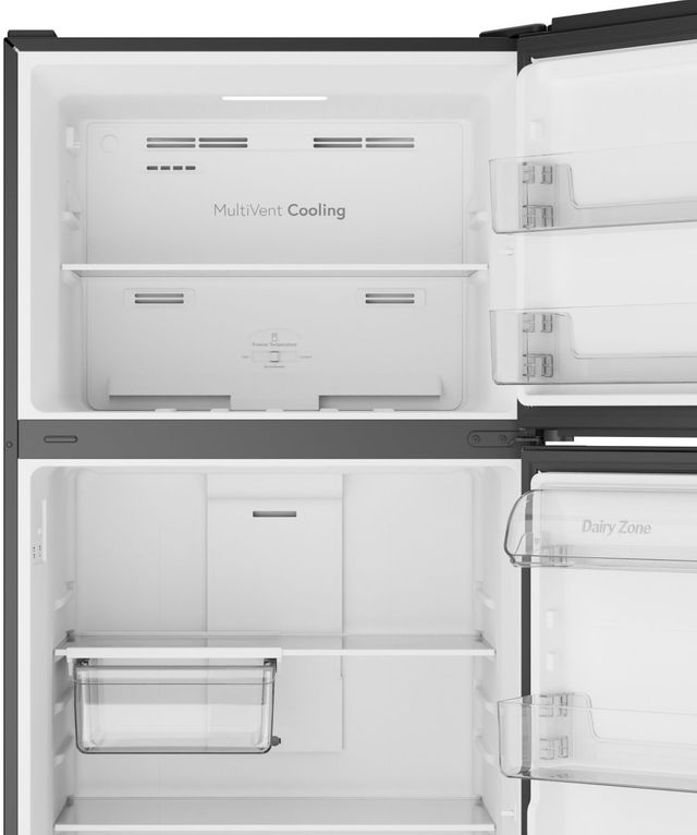 GE® 30" 19 Cu. Ft. Black Garage Ready Top Freezer Refrigerator-5