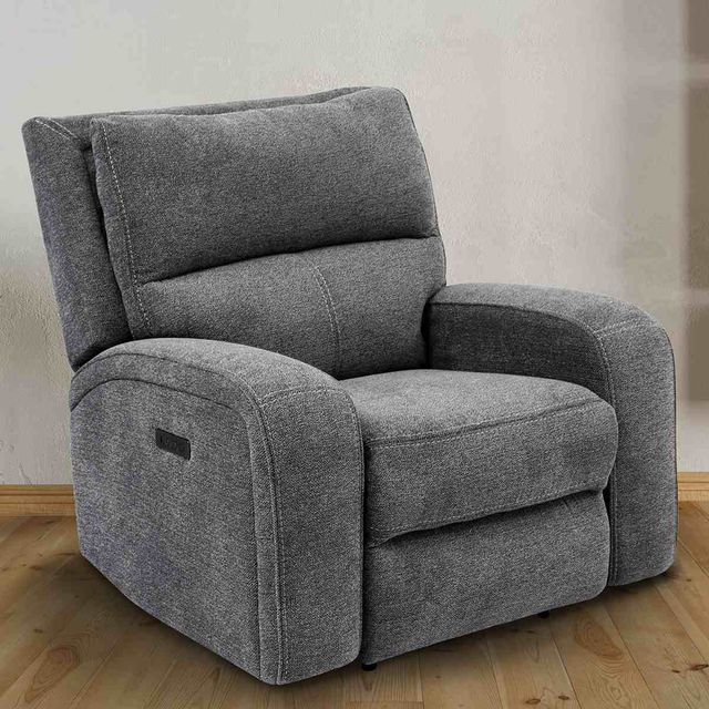Parker House® Polaris Bizmark Gray Power Recliner-2