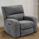 Parker House® Polaris Bizmark Gray Power Recliner-2