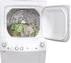 GE® Unitized Spacemaker® 3.8 Cu. Ft. Washer, 5.9 Cu. Ft. Dryer White On White Gas Laundry Center-3