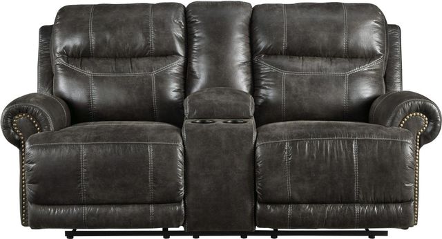 Signature Design by Ashley® Grearview 3-Piece Charcoal Power Reclining Living Room Seating Set-2