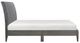 Homelegance® Dade Gray Queen Upholstered Panel Bed-2