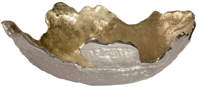 Crestview Collection Suri Gold Sculpted Bowl-0