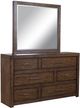 aspenhome® Modern Loft Brownstone 6-Drawer Dresser-1