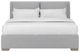 A.R.T. Furniture® Grant Aluminum Queen Upholstered Panel Bed-1