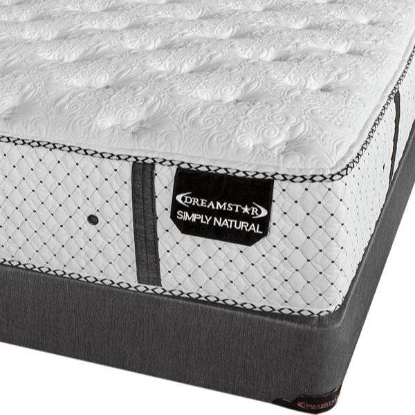 Dreamstar Bedding Luxury Collection Simply Natural Twin Mattress-1