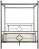 Mazin Furniture Hosta Queen Canopy Bed-2