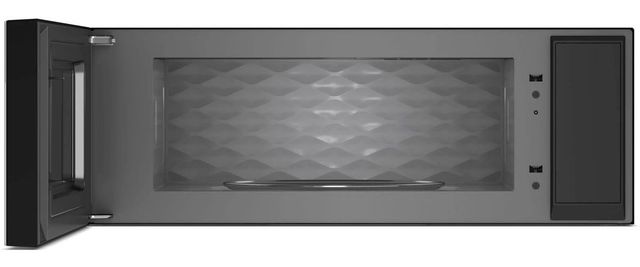 Whirlpool® 1.1 Cu. Ft. Black Over The Range Microwave-1