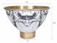 A & B Home Black/Gold/White Bowl -1