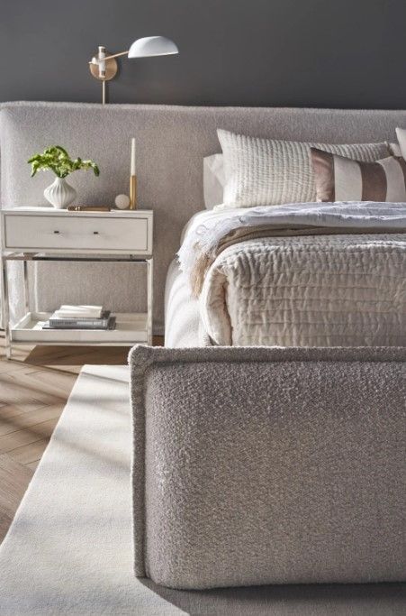 Universal Explore Home™ New Modern Lux Medina Pebble King Wall Bed-2
