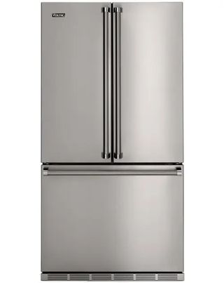Viking® 3 Series 19.8 Cu. Ft. Stainless Steel Counter Depth Freestanding French Door Refrigerator