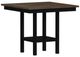 Elements International Brooks 5-Piece Black/Brown/Cream Counter Dining Set-2
