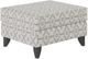 Fusion Furniture Handwoven Seville Paprika Accent Ottoman-0