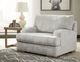 Benchcraft® Mercado Pewter Chair and a Half-4