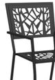 Homecrest™ Outdoor Living Customizable Echo Steel Outdoor Stackable Armless Dining Chair-1