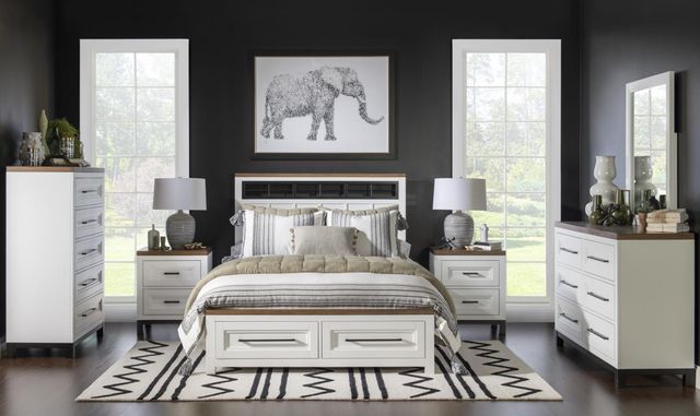 Legacy Kids Teen Dutton Toasted/White Youth Dresser-1