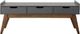 Elements International Sade Grey Bench-1
