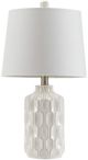 Olliix by INK+IVY Ivory Contour Table Lamp-0