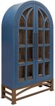 International Furniture Direct Obsidian Blue Cabinet-0
