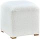 Forty West Basil White Ottoman-0