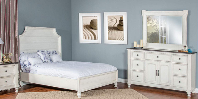 Sunny Designs™ Carriage House European Cottage Queen Bed-3