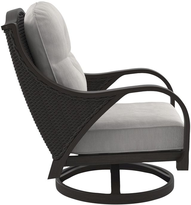 Signature Design by Ashley® Marsh Creek Brown Swivel Lounge Chair -3