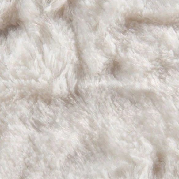 CordaRoy's® White Faux Fur King Bean Bag Cover-1