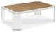 Century® Customizable Thomas O'Brien Phoenix Oak Wood Top Coffee Table with Acrylic Base-0
