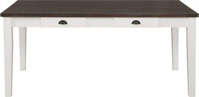 Coaster® Kingman 5-Piece Espresso/White Dining Set-1