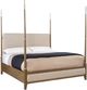 Hooker® Furniture Chapman Samantha Taupe/Sorrel Queen Poster Bed-0